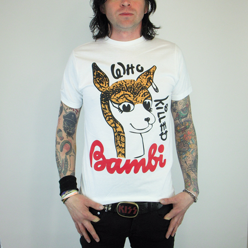 Who killed bambi t shirt